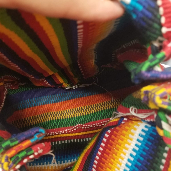 Hand made Boho multicolor Bag - Picture 4 of 8